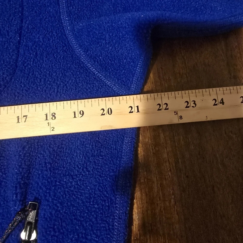 REI‎ Co-op Polartec Fleece Jacket Full Zip Blue Outdoor Hiking Men's Small
